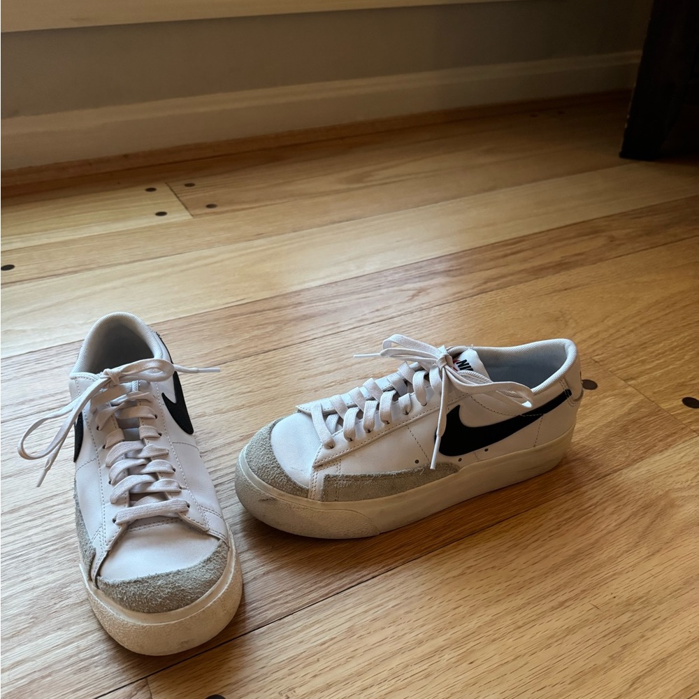 White and Black Sneakers